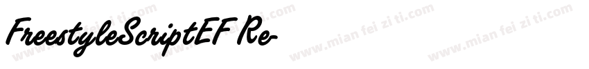 FreestyleScriptEF Re字体转换